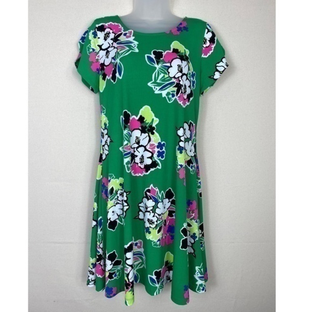 Kaari Blue | Green Floral Dress